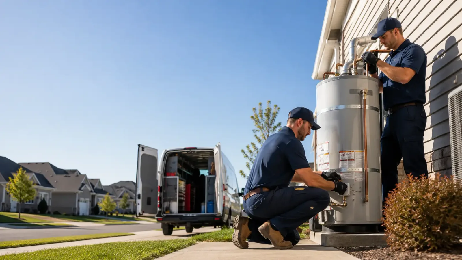 Water Heater Installation in Phillips, ME